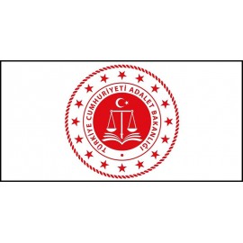Adalet Bakanlığı Bayrağı (Yeni Logo) 70x105cm