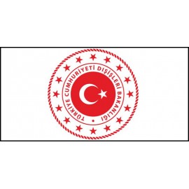 Dışişleri Bakanlığı Bayrağı (Yeni Logo) 70x105cm
