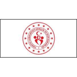 Gençlik ve Spor Bakanlığı Bayrağı (Yeni Logo) 70x105cm