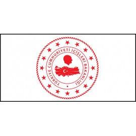 İçişleri Bakanlığı Bayrağı (Yeni Logo) 70x105cm