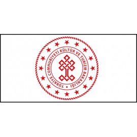 Kültür ve Turizm Bakanlığı Bayrağı (Yeni Logo) 70x105cm