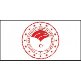 Tarım ve Orman Bakanlığı Bayrağı (Yeni Logo) 70x105cm