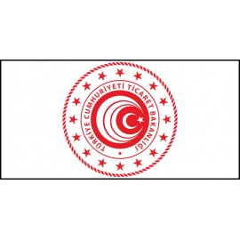 Ticaret Bakanlığı Bayrağı (Yeni Logo) 70x105cm