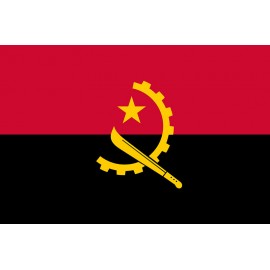 Angola Bayrağı 70x105cm