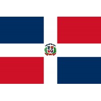 Dominik Cumhuriyeti Bayrağı 70x105cm