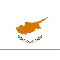 Güney Kıbrıs Bayrağı 70x105cm