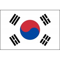Güney Kore Bayrağı 70x105cm
