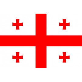 Gürcistan Bayrağı 70x105cm