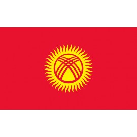 Kırgızistan Bayrağı 70x105cm