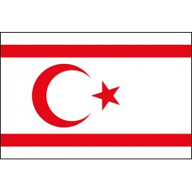 Kuzey Kıbrıs Bayrağı 70x105cm