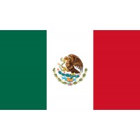 Meksika Bayrağı 70x105cm