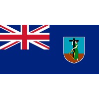 Montserrat Bayrağı 70x105cm