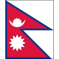 Nepal Bayrağı 70x105cm