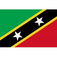 Saint Kitts ve Nevis Bayrağı 70x105cm