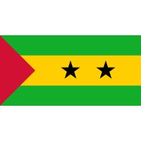 Sao Tome ve Principe Bayrağı 70x105cm