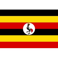 Uganda Bayrağı 70x105cm