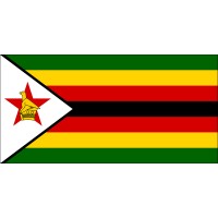 Zimbabve Bayrağı 70x105cm